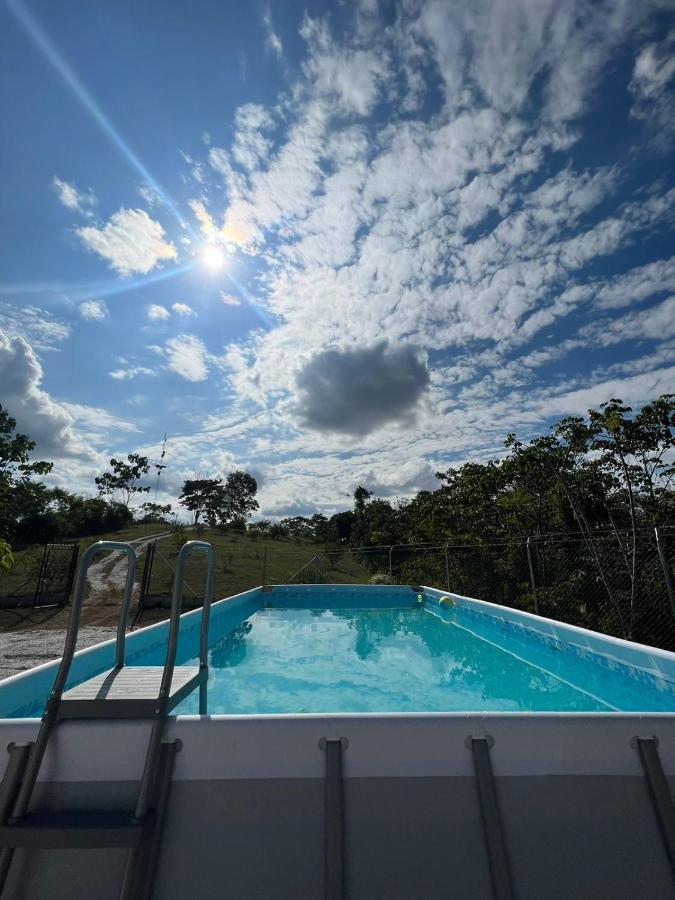 Cabana Campestre Con Piscina En La Hacienda Napoles Doradal المظهر الخارجي الصورة
